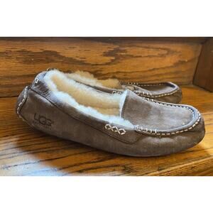 UGG Shearling Slippers Shoes Women’s 9M, Men’s 7M Brown
